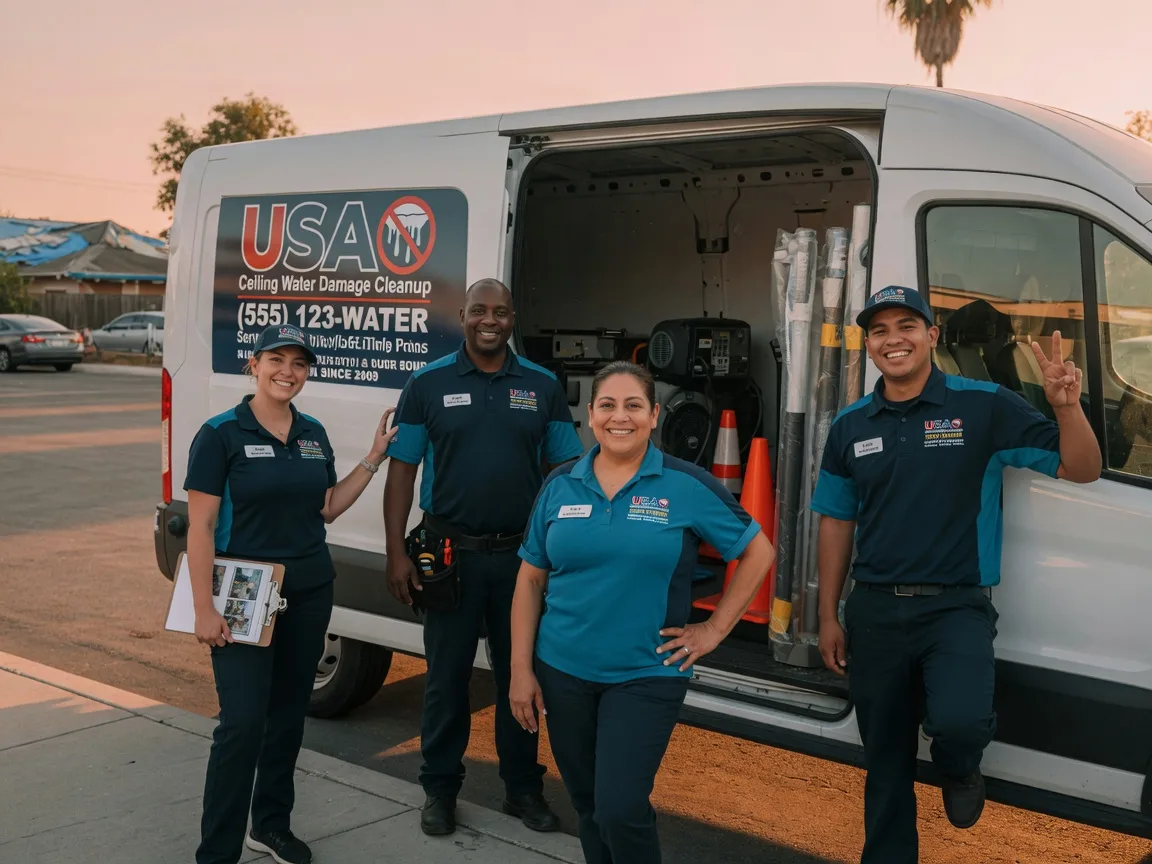 Ceiling Water Damage Restoration company in Signal Hill, CA